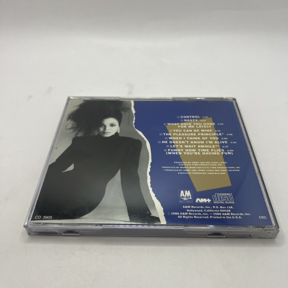 Control by Jackson, Janet (CD, 1990) - Picture 5 of 5